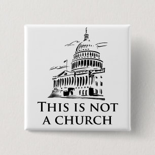 Dieses ist nicht eine Kirche Button