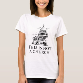 Dieses ist nicht eine Kirche T-Shirt