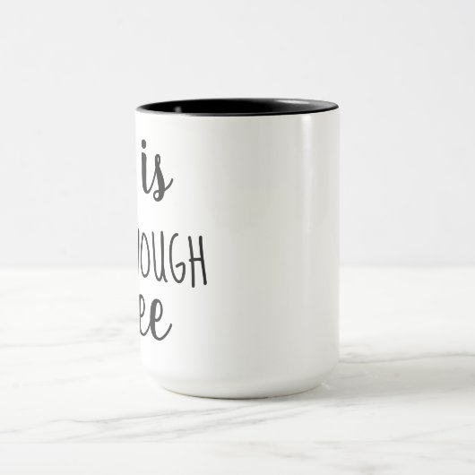 dieses ist nicht genügend lustiger Spaß des Tasse (Zentrum)