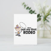 Dieses ist nicht mein erstes Rodeo Postkarte (Stehend Vorderseite)