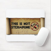 Dieses ist nicht Steampunk Mousepad (Mit Mouse)