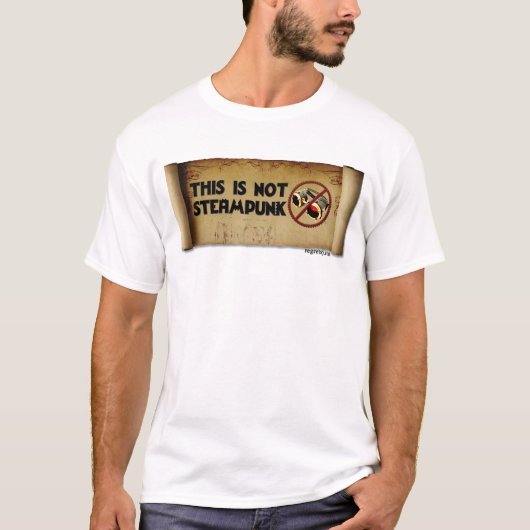 Dieses ist nicht Steampunk T-Shirt (Vorderseite)
