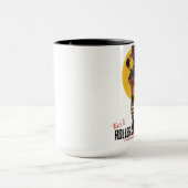 Dieses ist Rollen-Derby-Tasse Tasse (Zentrum)