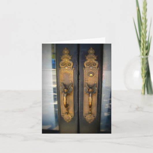 Dieses ist San José CA: Messing behandelt Karte (Vorderseite)