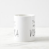 Dieses ist vielleicht Wodka Kaffeetasse (Mittel)