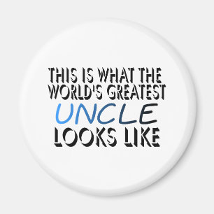 Dieses ist, was der bestste Onkel der Welt (2) Magnet