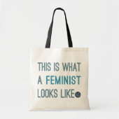 Dieses ist, was ein Feminist wie Taschen aussieht (Vorne)
