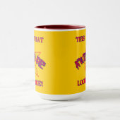 Dieses ist, was fantastische Blicke mögen! Tasse (Zentrum)