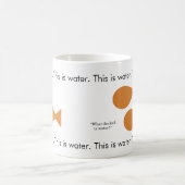 Dieses ist Wasser-Tasse Kaffeetasse (Mittel)