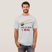Dieses ist wie i-Sushi-Rolle T-Shirt (Vorne ganz)