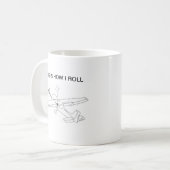 Dieses ist, wie ich Cessna 172 rolle Kaffeetasse (Vorderseite Links)