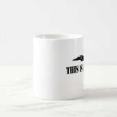 Dieses ist, wie ich Kämpfer-Jet-Tasse reite Kaffeetasse (Mittel)