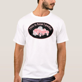 Dieses ist, wie ich radele T-Shirt