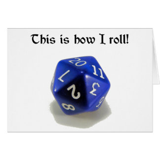 Dieses ist, wie ich rolle (d20)
