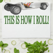 Dieses ist, wie ich rolle geschirrtuch (Gefaltet)