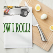 Dieses ist, wie ich rolle geschirrtuch (Viertel Falte)