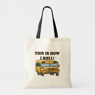 Dieses ist, wie ich rolle tragetasche