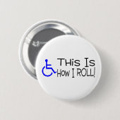 Dieses ist, wie ich Rollstuhl rolle Button (Vorne & Hinten)