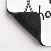 Dieses ist, wie ich Sushi rolle Mousepad (Ecke)