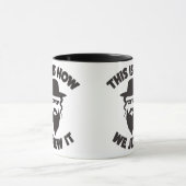 Dieses ist wie wir Jude es Shirt-jüdisches Tasse (Zentrum)