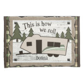 Dieses ist, wie wir Kissenbezüge rollen (Vorderseite-Rechts)