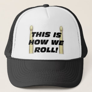 Dieses ist, wie wir rollen truckerkappe