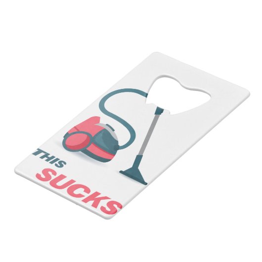 Dieses ist zum Kotzen Geldbeutel Flaschenöffner (Rückseite Schrägansicht)