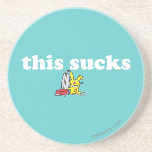 Dieses ist zum Kotzen Untersetzer (Vorne)