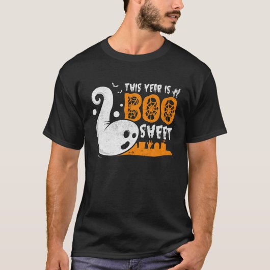 Dieses Jahr ist Boo-Sheet - Ghost Halloween Meme G T-Shirt (Vorderseite)