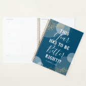 Dieses Jahr muss es besser 2021 sein Planer (Anzeige)