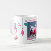 Dieses Jahr war weniger Ruff Fun Gnome Hund Foto Kaffeetasse (Vorderseite Links)