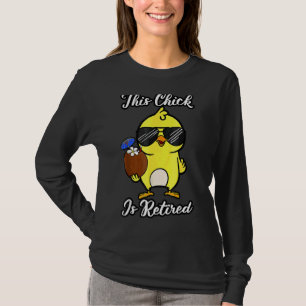 Dieses Kätzchen ist ein Rentenkind mit Ruhestand. T-Shirt