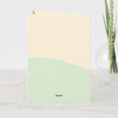 Dieses Katzenleben Niedliche Kinder nennen es bear Karte (Rückseite)