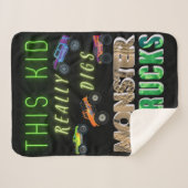 Dieses Kind bekommt wirklich Monster-LKW. Sherpadecke (Vorderseite (Horizontal))