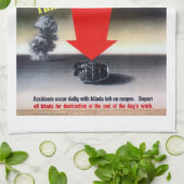 Dieses Kind fand eine Blinde Geschirrtuch (Gefaltet)