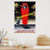 Dieses Kind fand eine Blinde Poster (Küche)