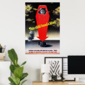 Dieses Kind fand eine Blinde Poster (Heimbüro)