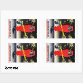 Dieses Kind fand eine Blinde Rechteckiger Aufkleber (Blatt)