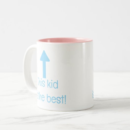 Dieses Kind ist die beste Tasse (Vorderseite Links)