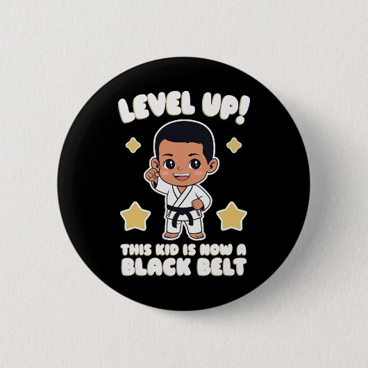 Dieses Kind ist jetzt ein Karate-Hapkido-Preis für Button (Vorderseite)