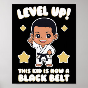 Dieses Kind ist jetzt ein Karate-Hapkido-Preis für Poster