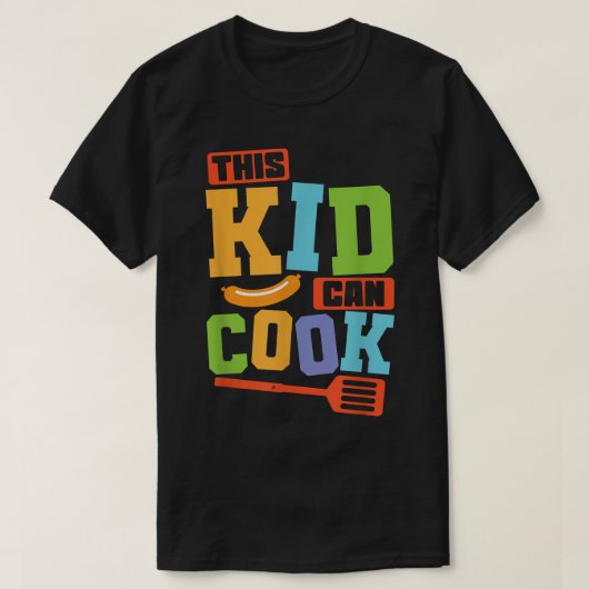 Dieses Kind kochen kann T-Shirt (Design vorne)