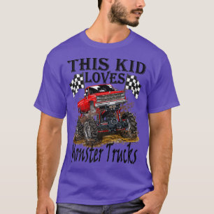 Dieses Kind Liebe LKW-Jungs-Mädchen T-Shirt
