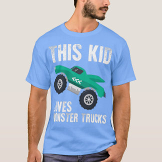 Dieses Kind Liebe Monster LKW 7 T-Shirt