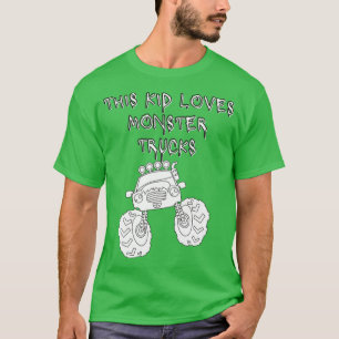 Dieses Kind Liebe Monster LKWs 14 T-Shirt