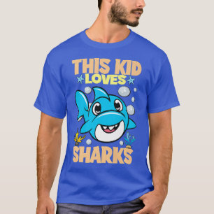 Dieses Kind Lieben Haie I Hai Fisch I Kinder Hai T-Shirt