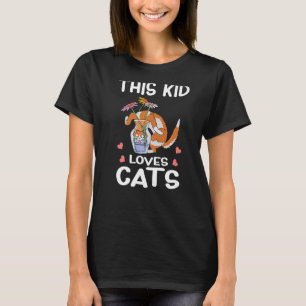 Dieses Kind Lieben Katzen ich Katz Liebe I Kitten T-Shirt