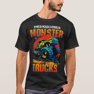 Dieses Kind Lieben Monster Trucks Monster Truck Sh T-Shirt