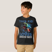Dieses Kind Lieben Monster Trucks T-Shirt (Vorne ganz)