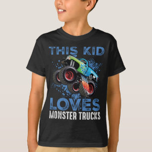 Dieses Kind Lieben Monster Trucks T-Shirt